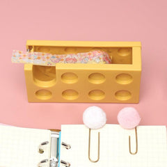 Desktop Transparent Tape Cutter Stacking Stationery