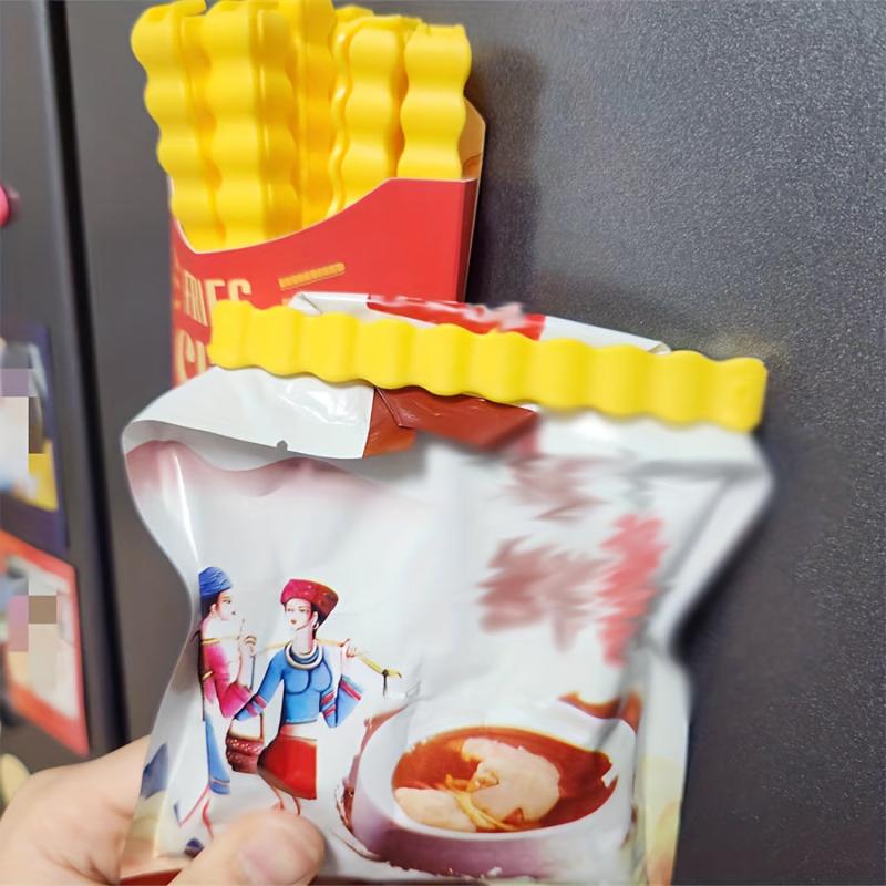 Cartoon Sealing Clip Magnetic Food Preservation Tool