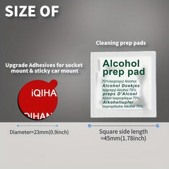 23mm Heat Resistant Double Sided Strong Sticky Adhesive Circular Replacement