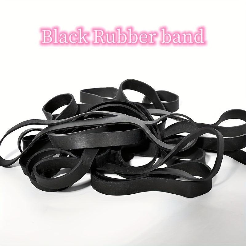 50-Piece Rubber Bands for Everyday Use, Strong and Elastic, Office and School
