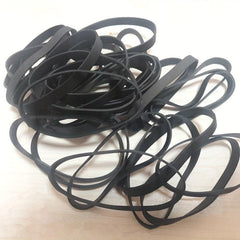 50-Piece Rubber Bands for Everyday Use, Strong and Elastic, Office and School