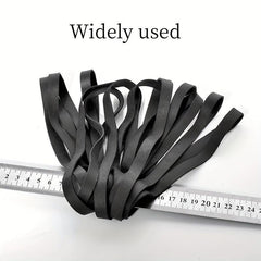 50-Piece Rubber Bands for Everyday Use, Strong and Elastic, Office and School