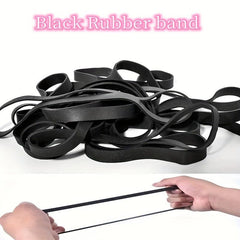 50-Piece Rubber Bands for Everyday Use, Strong and Elastic, Office and School