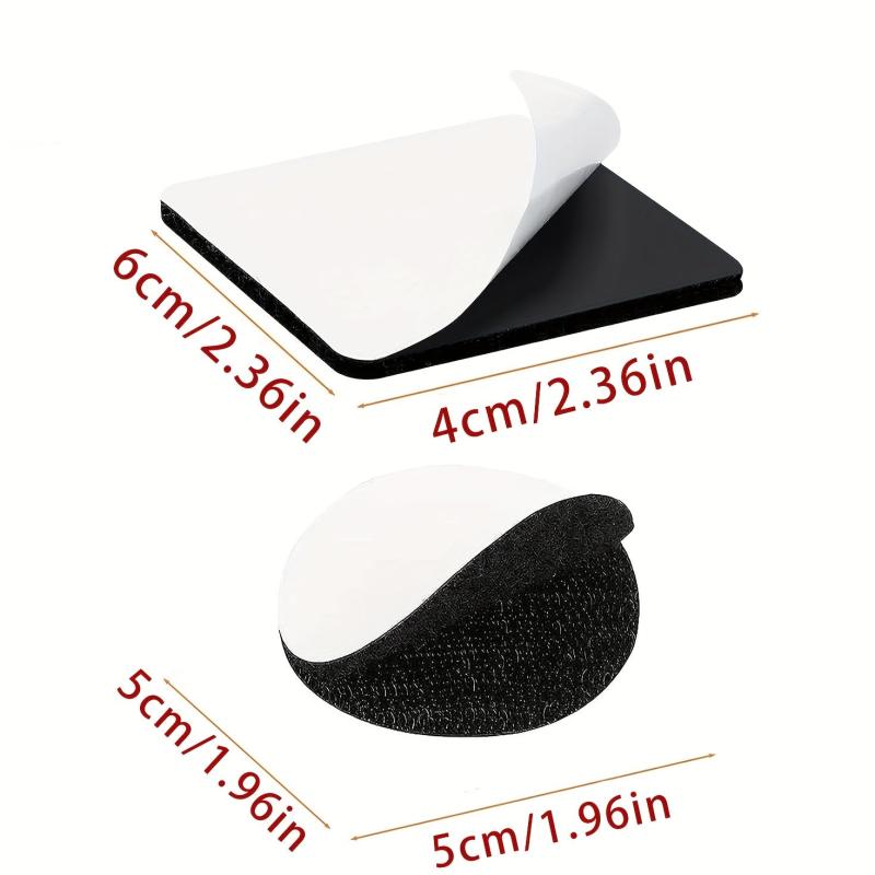 Self Adhesive Hook And Loop Strips Double Sided Interlocking Tape