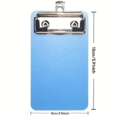 Mini Clipboard Pocket Plastic Sticky Note Clipboard