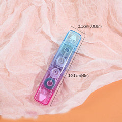 Colorful Correction Tape & Double Sided Tape Roller 5.08cm - Permanent Adhesive