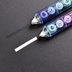 Colorful Correction Tape & Double Sided Tape Roller 5.08cm - Permanent Adhesive