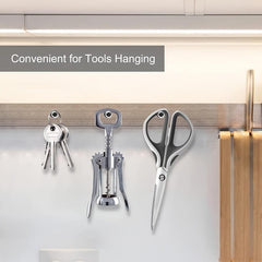 12pcs Brushed Nickel Refrigerator Magnets for Whiteboards Kitchen Office