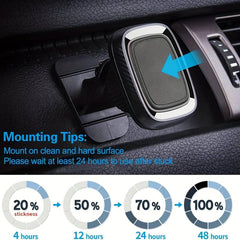 6pcs Car Phone Holder Adhesive Sticker Heat Resistant