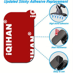 6pcs Car Phone Holder Adhesive Sticker Heat Resistant