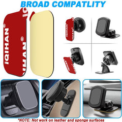 6pcs Car Phone Holder Adhesive Sticker Heat Resistant