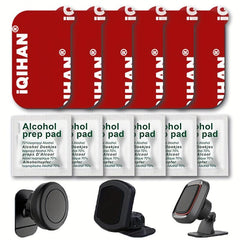 6pcs Car Phone Holder Adhesive Sticker Heat Resistant