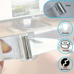 Transparent Tape Dispenser Set 1 78x4572 0 Cm Per Roll