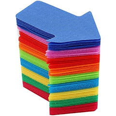 45pcs Carpet Markers for Classroom Social Distancing & Group Activity Game