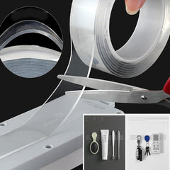 Nano Waterproof Double Sided Tape 2mm Thick Transparent Strong Adhesion