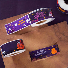 Halloween Stickers Gift Sealing Stickers Glass Window Decoration Sticker