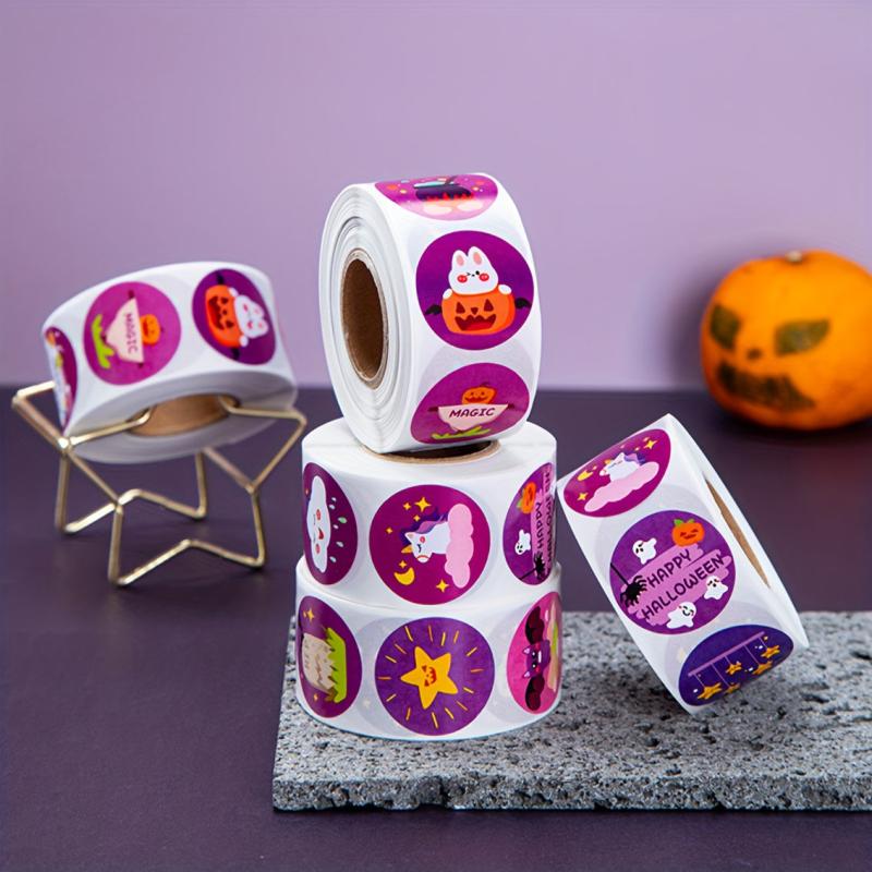 Halloween Sticker Children's Holiday Gift DIY Toy Sealing Sticker