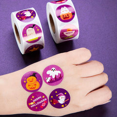 Halloween Sticker Children's Holiday Gift DIY Toy Sealing Sticker