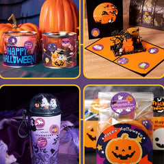 Halloween Sticker Children's Holiday Gift DIY Toy Sealing Sticker