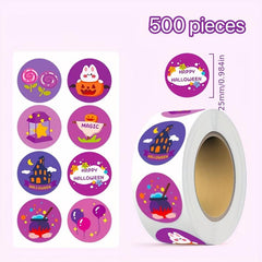Halloween Sticker Children's Holiday Gift DIY Toy Sealing Sticker