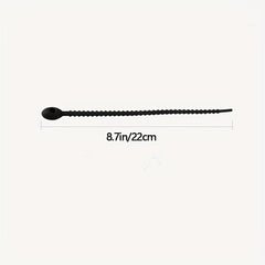 220mm Tadpole Self-locking Data Cable Ties Storage Set