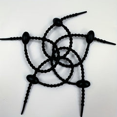 220mm Tadpole Self-locking Data Cable Ties Storage Set