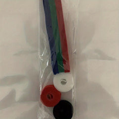 30pcs Reusable 6in & 3pcs 0.59in Double-sided Hooks And Loops Set