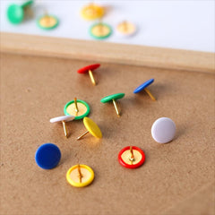 Colorful Push Pins for Photo Wall Bulletin Board Home Office School Supplies