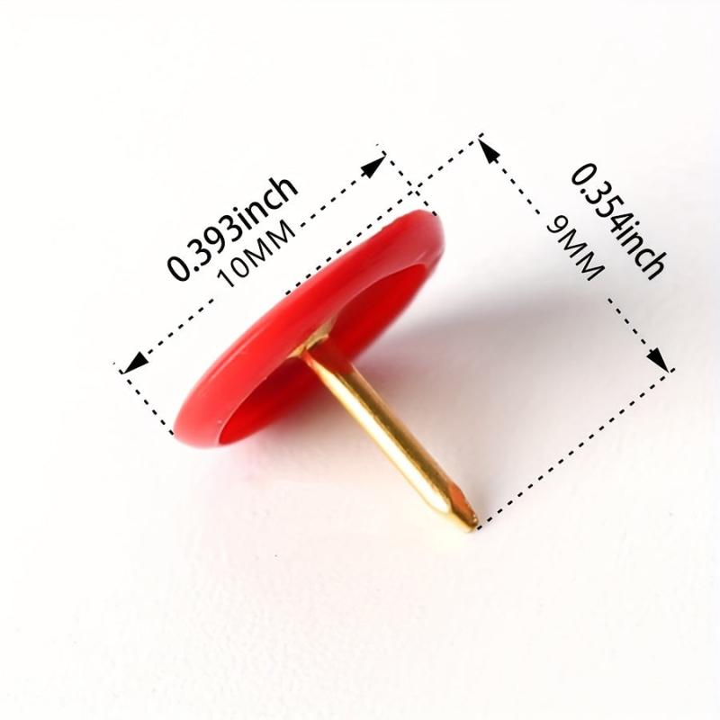 Colorful Push Pins for Photo Wall Bulletin Board Home Office School Supplies