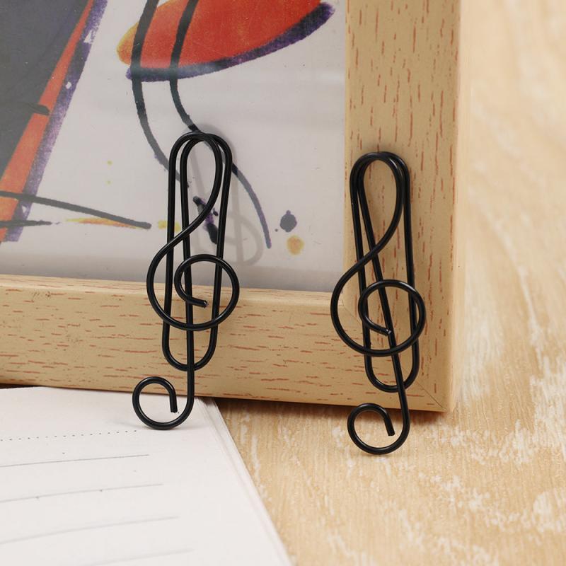 20pcs Music Note Shaped Paper Clips for Office School Home