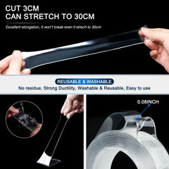 Nano Magic Double Sided Tape - 2mm Thickness
