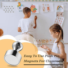 5pcs Strong Magnetic Pushpins Neodymium Magnet Push Pins Refrigerator Magnets