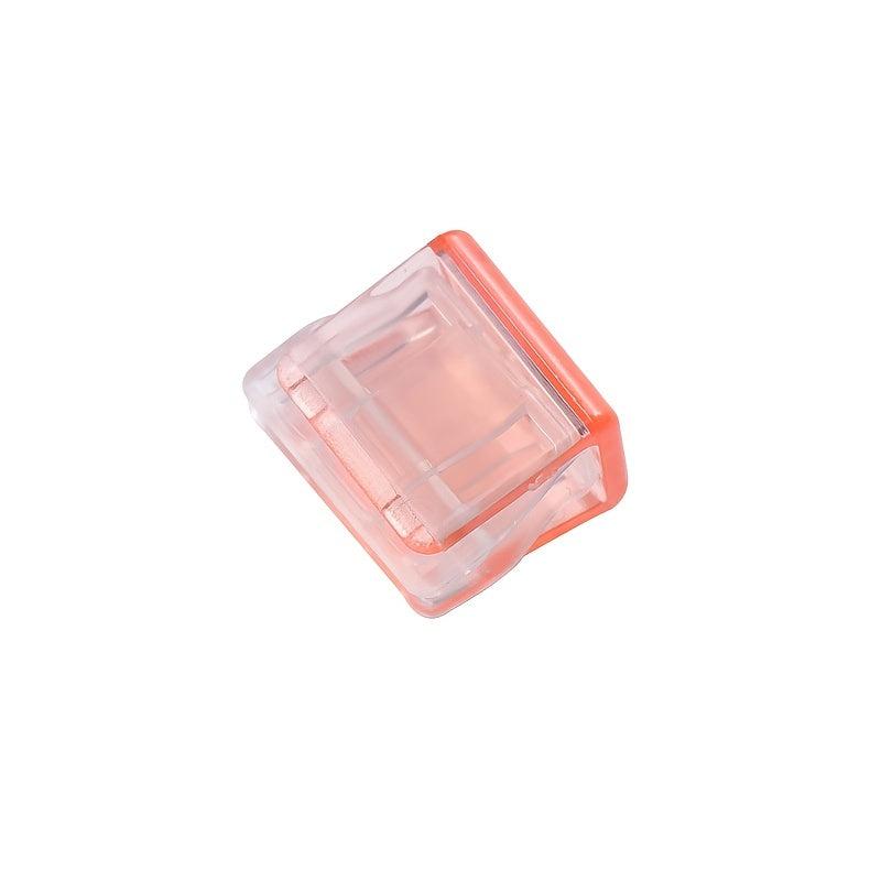 6Pcs Clam Clip Small Binder Clips Transparent Office Home School