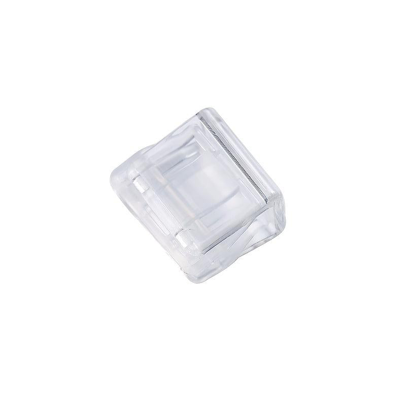 6Pcs Clam Clip Small Binder Clips Transparent Office Home School