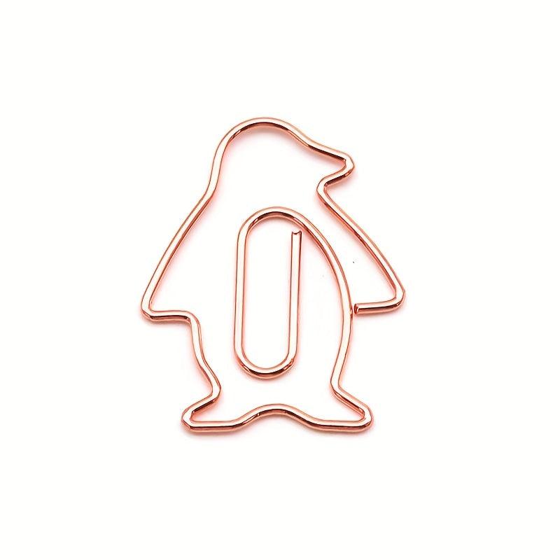 8pcs Small Animal Shape Metal Paper Clip