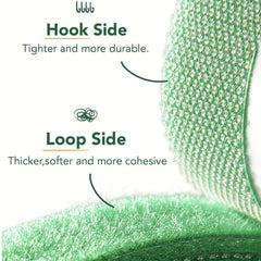 Rattan Green Plant Hook And Loop Tie Wire Strap for Branches Flower Arrangement