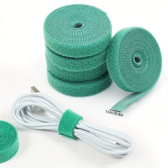 Rattan Green Plant Hook And Loop Tie Wire Strap for Branches Flower Arrangement