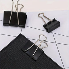 24pcs Metal Binder Note Organizer - Keep Your Files Neat & Professional