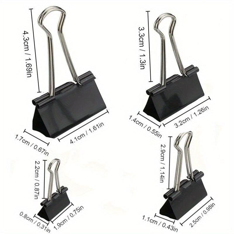 24pcs Metal Binder Note Organizer - Keep Your Files Neat & Professional