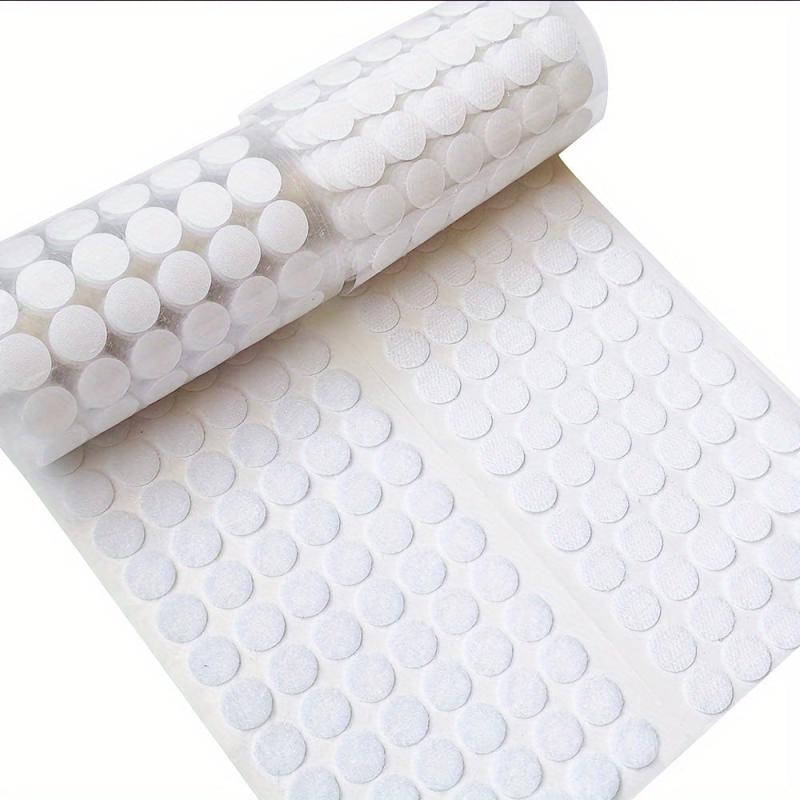1000 Pairs 1.5cm Self Adhesive Dots Sticky Back Coin Nylon Hook And Loop Dots