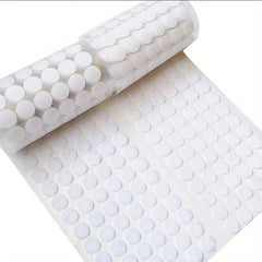 1000 Pairs 1.5cm Self Adhesive Dots Sticky Back Coin Nylon Hook And Loop Dots