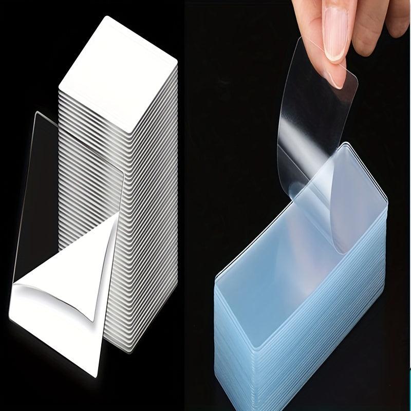 Double Sided Tape Detachable Reusable Adhesive Grip 10 20 30pcs