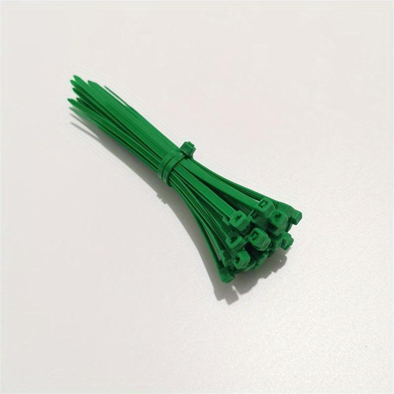 200pcs Plastic Self-locking Packaging Strap 5.91in, 0.11in