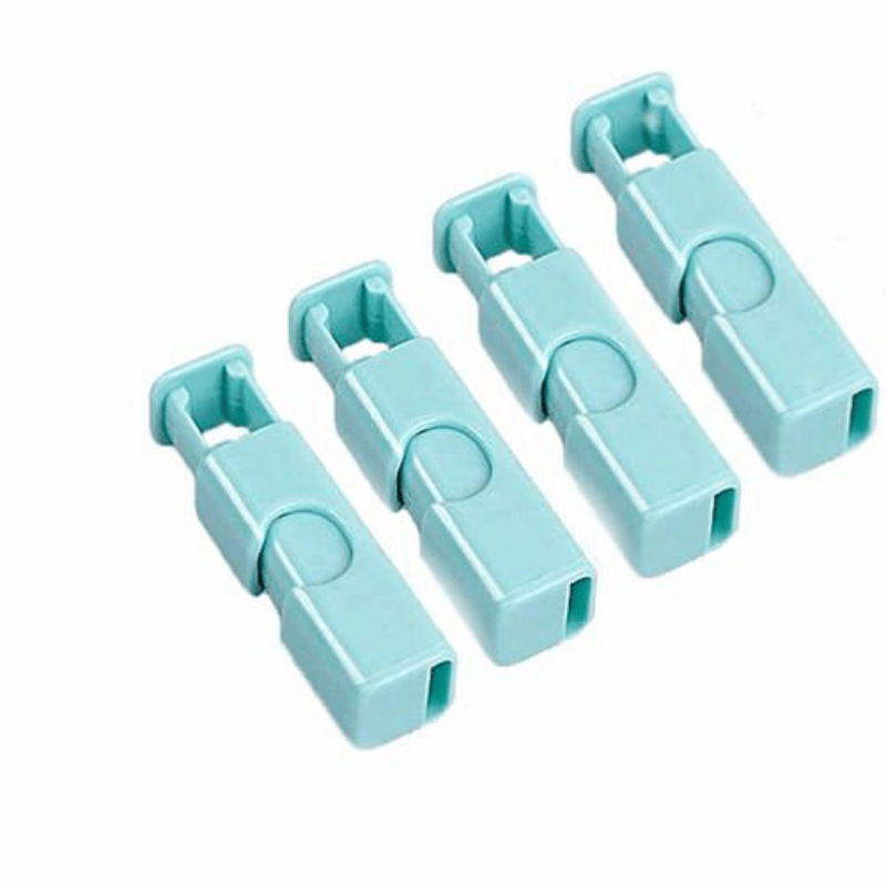4pcs Elastic Snack Food Sealing Clip Fresh keeping Plastic Bag