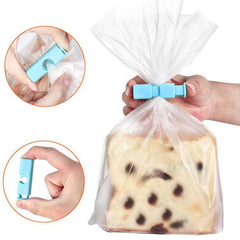 4pcs Elastic Snack Food Sealing Clip Fresh keeping Plastic Bag
