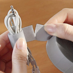 Tearable Data Cable Tie Wire Straps Winder