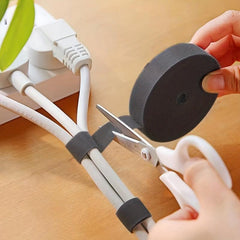 Tearable Data Cable Tie Wire Straps Winder