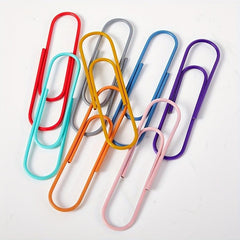 10pcs 100mm Giant Paper Clips Office Supplies