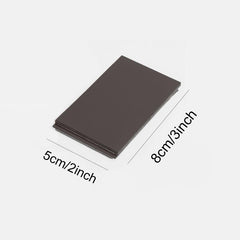 10pcs Square Rubber Soft Magnet Sheets with Adhesive Back - Magnetic Patch Strip