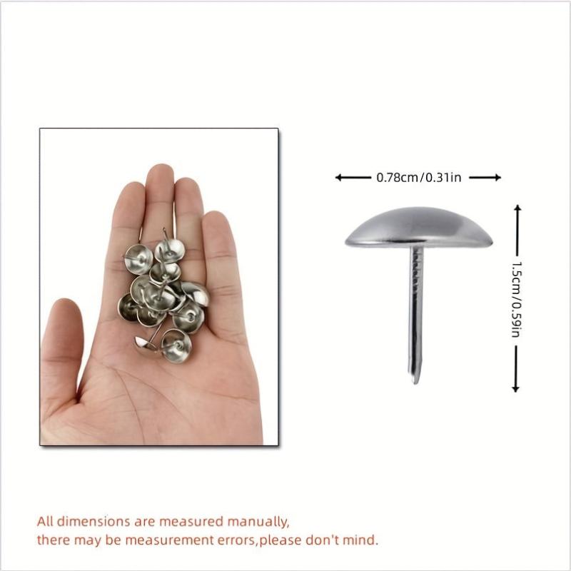 300pc Steel Point Thumb Tacks for Bulletin Boards & Posters